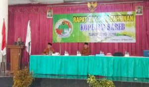 DIPENGHUJUNG BULAN APRIL 2019 KOPERASI KAREB GELAR RAT TAHUN BUKU 2018