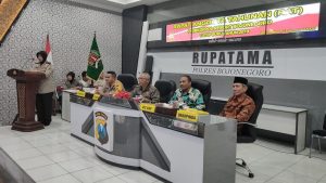 PRIMKOPPOL POLRES BOJONEGORO GELAR RAT DAN PEMILIHAN PENGURUS BARU